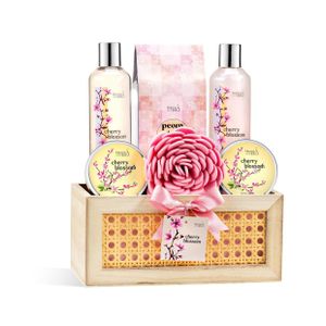 FJ Cherry Blossom Basket Gift Set Product Image