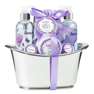 Lavender Silver Tub Spa Gift Set Product Image
