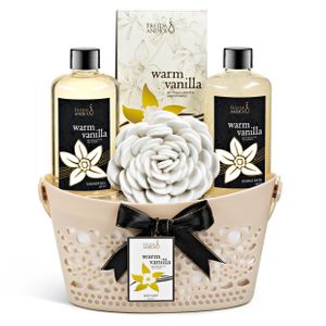 Warm Vanilla Spa Basket Gift Set Product Image