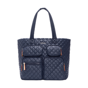 MZ Wallace Large Metro Travel Tote Navy Product Image