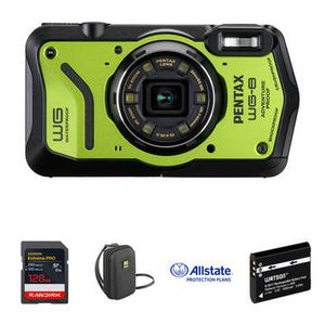 Ricoh PENTAX WG-8 CAMERA - GREEN/DELUXE KIT Product Image