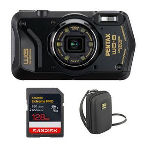 Ricoh PENTAX WG-8 CAMERA - BLACK/ACC KIT Product Image