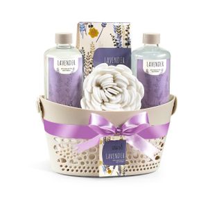 Lavender Spa Basket Gift Set Product Image