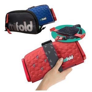 Mifold Grab-and-Go Booster Seat with Carry Bag Racing Red Product Image