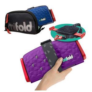 Mifold Grab-and-Go Booster Seat with Carry Bag Royal Purple Product Image