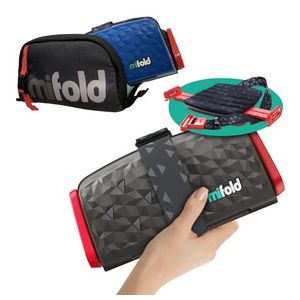Mifold Grab-and-Go Booster Seat with Carry Bag Charcoal Gray Product Image