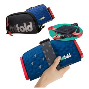 Mifold Grab-and-Go Booster Seat with Carry Bag Ocean Blue Product Image
