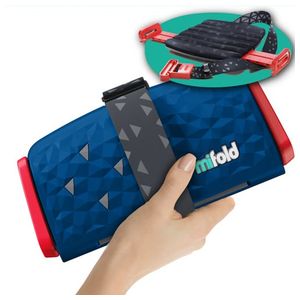 Mifold Comfort Grab-and-Go Booster Car Seat, Ocean Blue Product Image