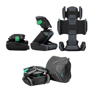 Hifold Foldable Booster Seat with Carry Bag Slate Gray Product Image