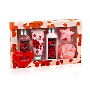 Rose Bath and Body Spa Gift Set - 5pc Product Image