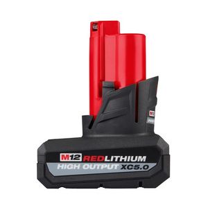 M12 REDLITHIUM HIGH OUTPUT XC5.0 Battery Pack Product Image