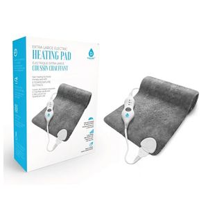 Electric Heating Pad - 12" x 24" Gray Product Image
