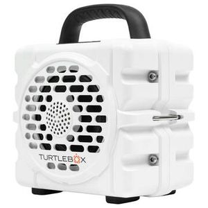 Turtlebox Cub Portable Waterproof Speaker (White) Product Image
