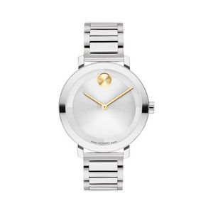 Ladies BOLD Evolution 2.0 Silver-Tone Stainless Steel Watch Silver Dial Product Image