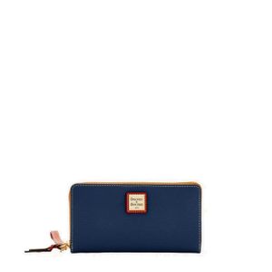 Pebble Grain Large Zip Around Wristlet Product Image