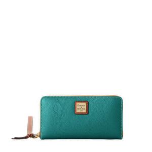 Pebble Grain Large Zip Around Wristlet Product Image