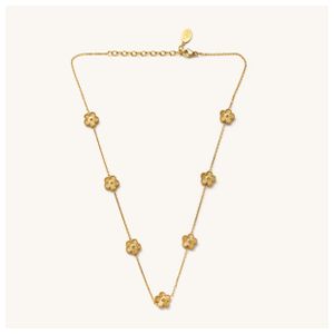 Mini Gold Flora Necklace Product Image