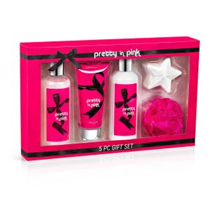 Pretty in Pink Bath and Body Spa Gift Set Product Image