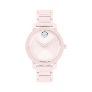 Ladies Bold Evolution 2.0 Blush Pink Ceramic Watch Blush Dial Product Image
