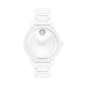 Ladies Bold Evolution 2.0 White Ceramic Watch White Dial Product Image