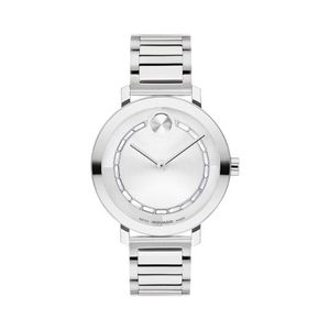 Ladies Bold Evolution 2.0 Silver-Tone Stainless Steel Watch Silver Dial Product Image