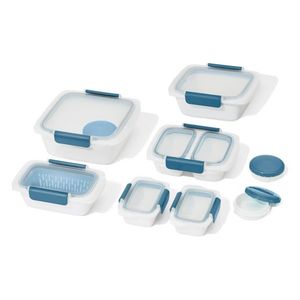 Good Grips 20pc Prep & Go Container Set Ocean Blue Product Image