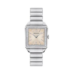 Ladies Heritage 1917 Silver-Tone Stainless Steel Crystal Watch Champagne Dial Product Image