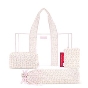 Mahjong Jelly Tote Bag Set, Quilted Ditsy Floral Product Image