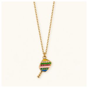 Pickleball Paddle Necklace Product Image
