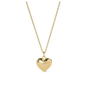 Lev Small Heart Necklace Gold Product Image
