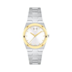 Ladies BOLD Quest Mini Two-Tone Stainless Steel Watch White Dial Product Image