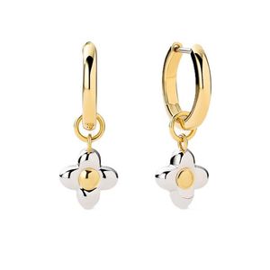 Liora Hoop Flower Earrings Product Image