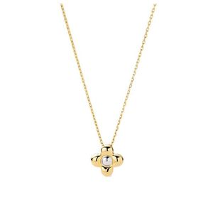 Liora Mini Flower Necklace Gold Product Image