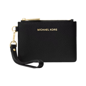 Michael Kors Leather Coin Purse Black Product Image