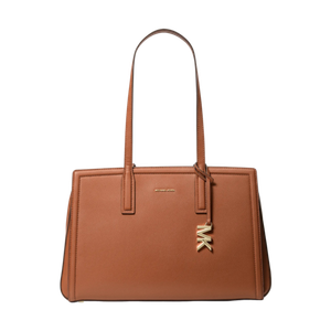 Michael Kors Laila Medium Leather Tote Bag Luggage Product Image