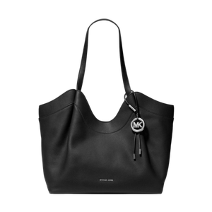 Michael Kors Nolita Large Pebbled Leather Tote Bag Heather Grey Product Image