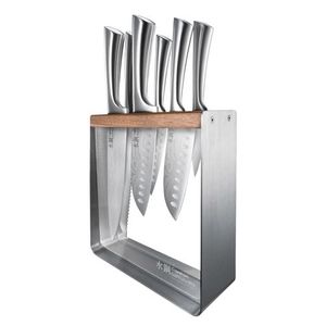 Damashiro Kinzoku 7pc Knife Block Product Image