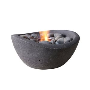 Wave Tabletop Fire Bowl Graphite Product Image