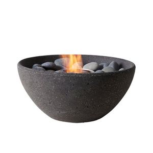 Basin Tabletop Fire Bowl Graphite Product Image