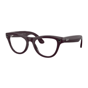 Ray-Ban Meta Skyler Transitions AI Glasses Shiny Mystic Violet/Amethyst Transitions Amethyst Transitions Shiny Mystic Violet Product Image