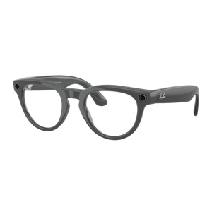 Ray-Ban Meta Headliner Transitions AI Glasses Shiny Asteroid Grey/Emerald Transitions Emerald Transitions Shiny Asteroid Grey Product Image
