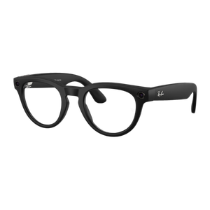 Ray-Ban Meta Headliner AI Glasses Matte Black/Clear-Blue-Violet Light Filter Clear/Blue-Violet Light Filter Matte Black Product Image