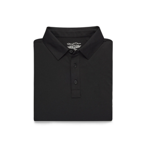 Straight Down Olympic Polo Small Black Size: Small Product Image