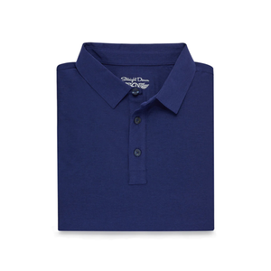 Straight Down Dodge Polo Small Dark Indigo Size: Small Product Image