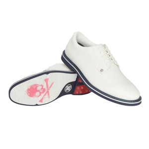 GFORE Gallivanter Pebble Leather Golf Shoe 8 Snow/Twilight Size: 8 Product Image