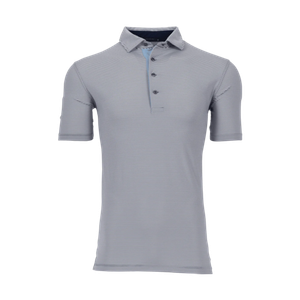 Greyson Saranac Polo Large Shadow Grey Size: Large Product Image