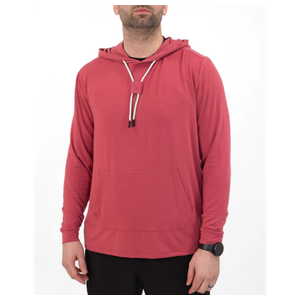 Waggle LinksLuxe Hoodie Small Redwood Size: Small Product Image