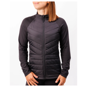 Waggle Range Women's Puffer Jacket Large Black Size: Large Product Image