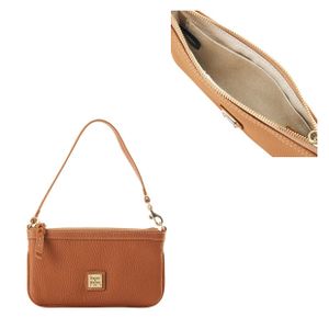 Lucca Leather Large Slim Wristlet Product Image