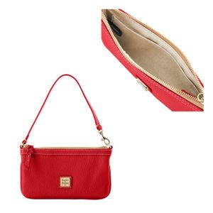 Lucca Leather Large Slim Wristlet Product Image